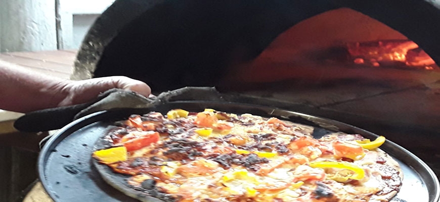 wood-fired pizza