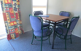 dining table and chairs